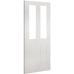 Eton White Clear Glazed Internal Door (18mm lippings)